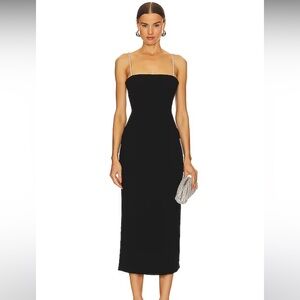 SONG OF STYLE Dion Embellished Maxi Dress in Black from Revolve